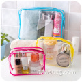 Sacchetto di lavaggio trasparente personalizzato sacchetto cosmetico multifunzione